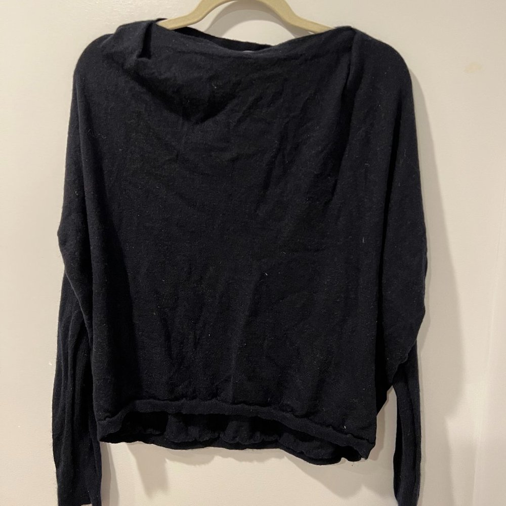Vince Cashmere Boatneck Black Sweater M